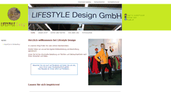 Desktop Screenshot of lifestyle-design.ch